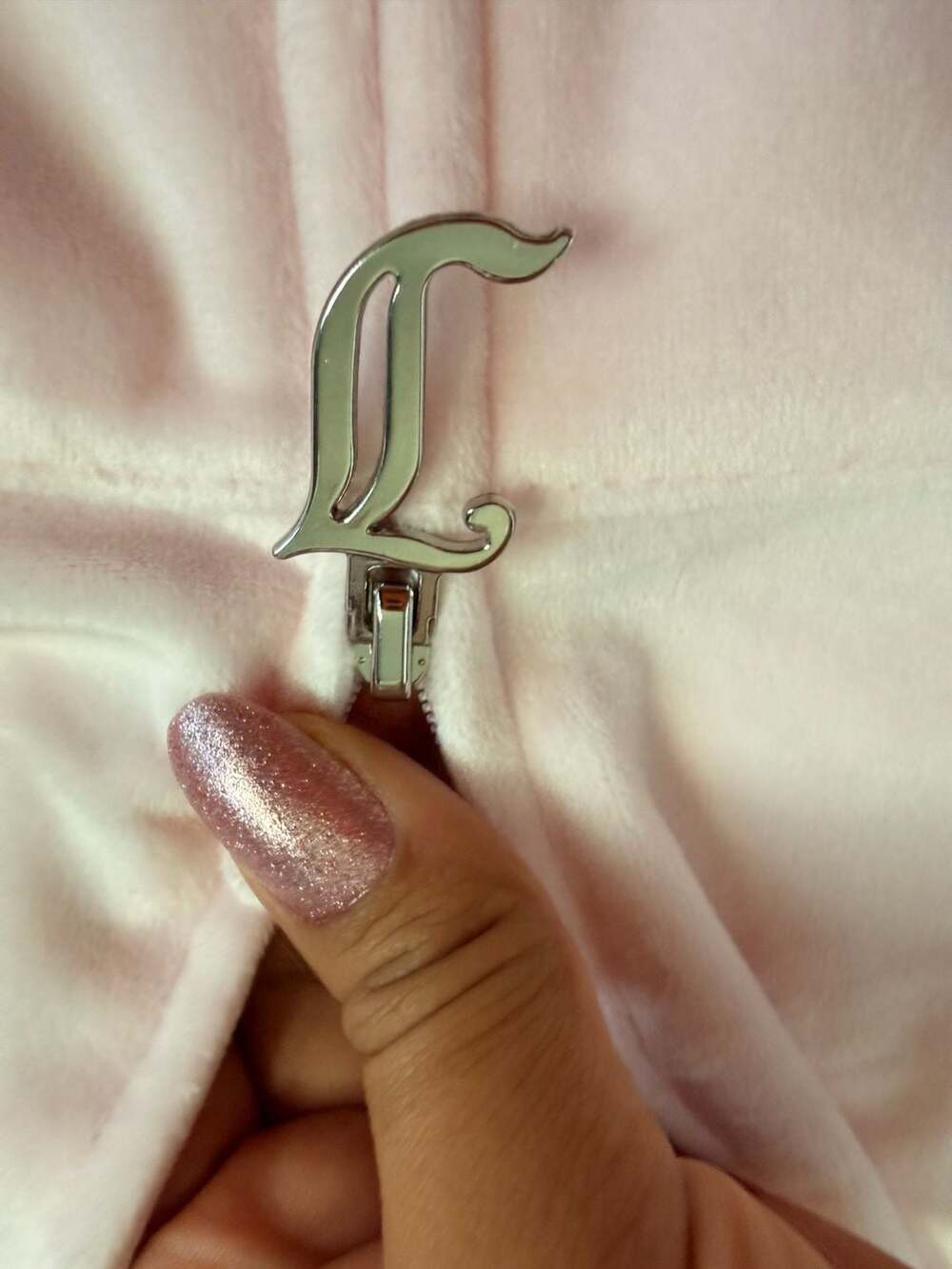 M Juicy Couture Ribbed Jersey and pants in Peach SUPER CUTE - Picture 5 of 9